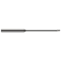 Harvey Tool Miniature End Mill - Ball - Long Reach, Stub Flute, 0.0470" (3/64), Neck Dia.: 0.0455" 59447